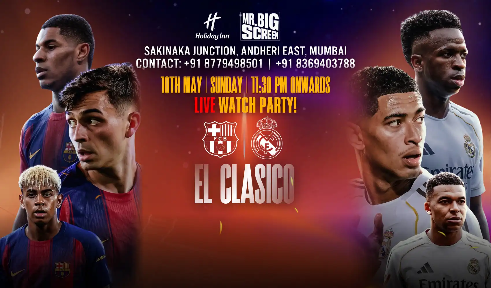 La Liga El Clásico Live Screening, Andheri E